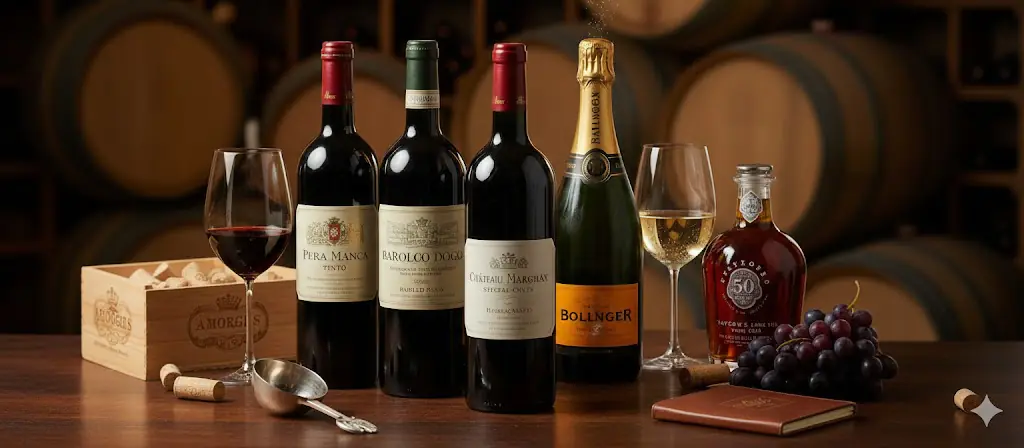 5 melhores vinhos do mundo em 2025